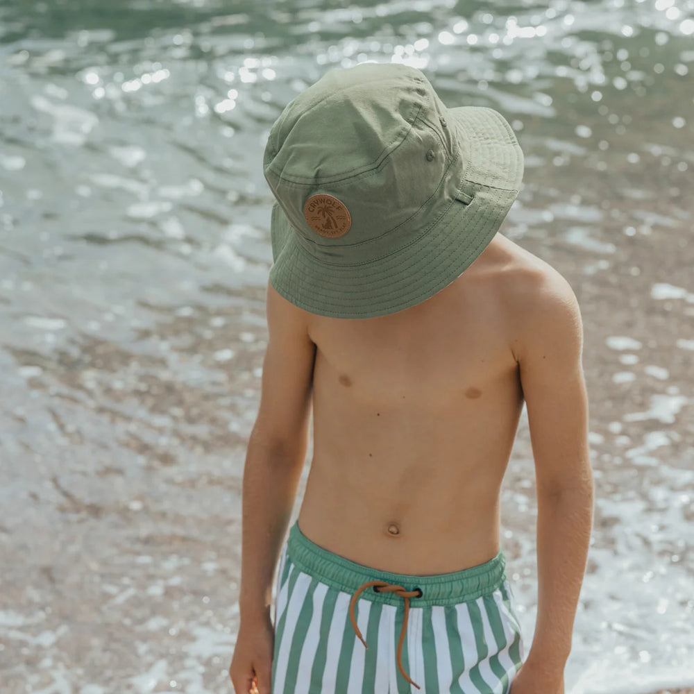 
                  
                    Reversible Bucket Hat- Coastal Stripe
                  
                