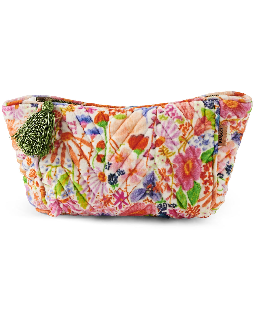 Meandering Meadow Velvet Toiletry Bag